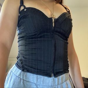 Black Corset Top